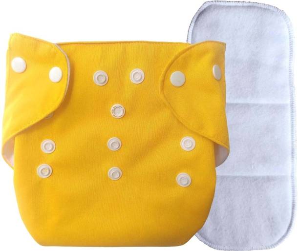 VEERAA CLOTHING BABY DIAPER Reusable Cloth Diaper with white Insert Pad Changing Station