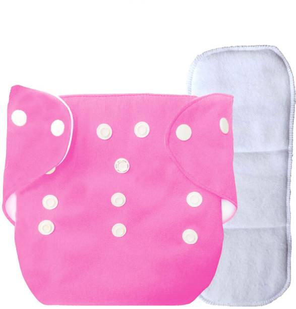 VEERAA CLOTHING Reusable Cloth Diaper with White Insert pad Changing Station