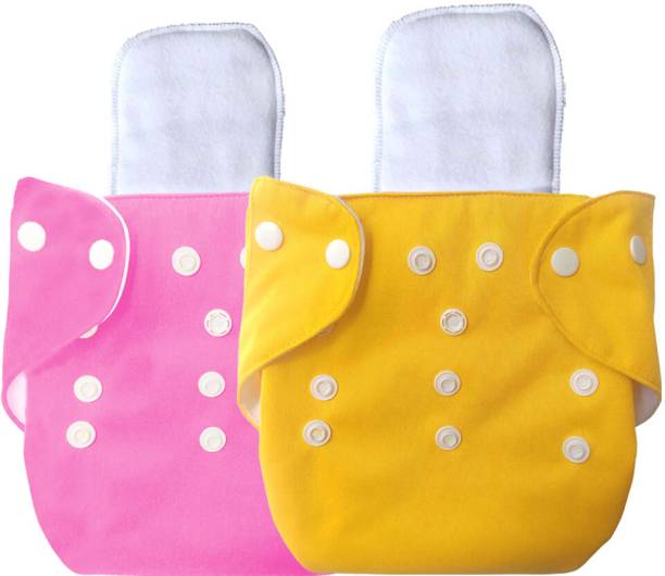 VEERAA CLOTHING Reusable Cloth Diaper with White Insert pad-4 Changing Station