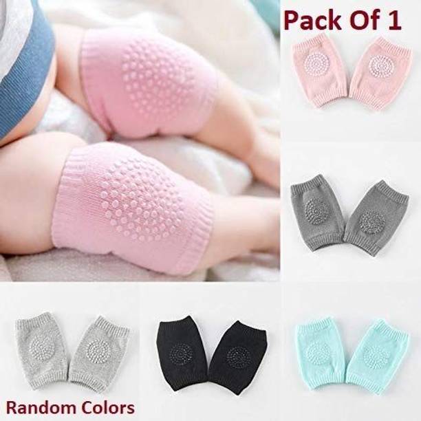 ABlue Clipper 1 -Baby Crawling Knee Pads,Anti Slip,Baby, Unisex Protective Knee Pads Cushion Multicolors Baby Knee Pads