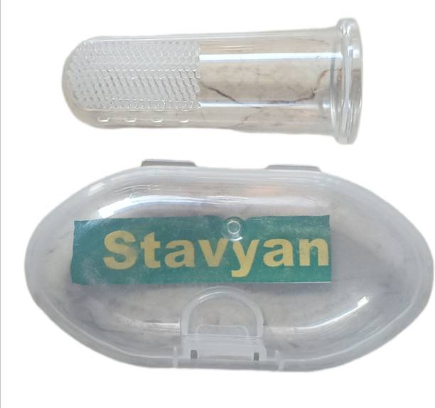 STAVYAN Silicon baby finger brush with case ultra soft pack of 1 SSBB01 Baby Monitor