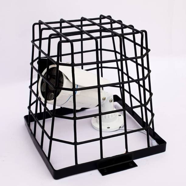 ICON CREATION Metal CCTV Bullet Camera Cage Protection for Bullet Camera Wall & Celling & Mount Camera (Pack of 1) Baby Monitor