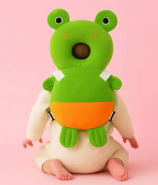 Livastram Cute Frog Design Soft Cushion with Back Support for Infants & Toddlers