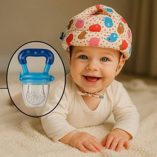 S-Square S SQUARE Baby Safety Helmet for Crawling Baby Head Protector With Fruit Feeder