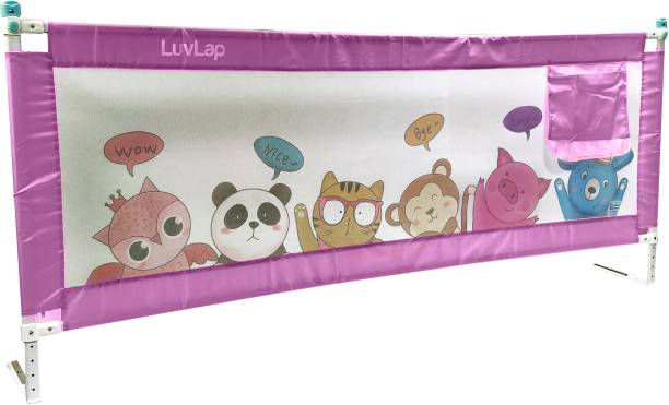 LuvLap Bed Rail Guard for Baby/Kids Safety (180x68cm), Portable & Foldable Bed Rail,