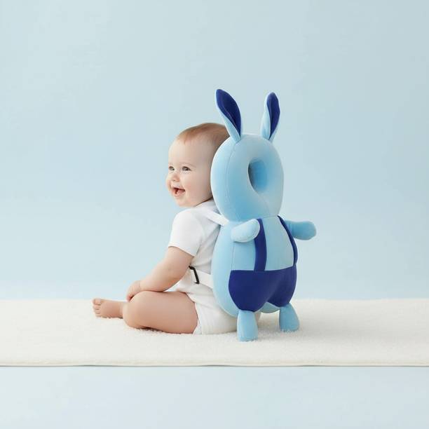 Livastram Baby Head Protection Pillow – Soft Bunny Design Safety Cushion for Infants