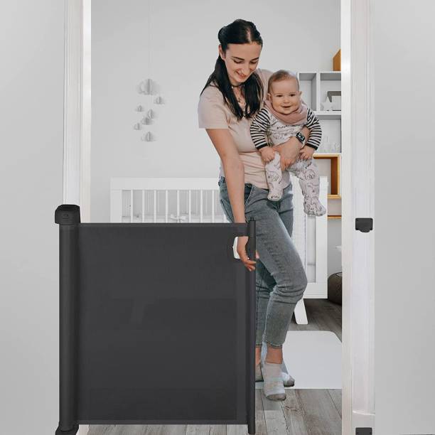 baybee Auto Close Baby Safety Gate with Double Lock System for Kids & Dog Safety Gate
