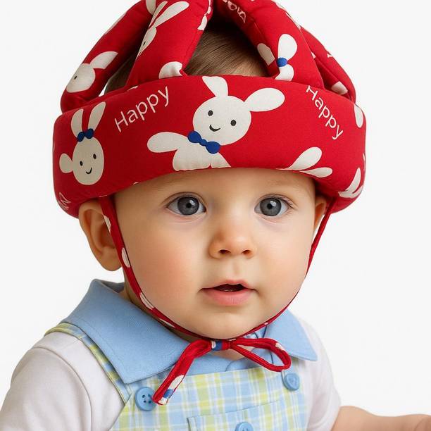 snugnibble SN-HAPPY PRINT RED-HELMET