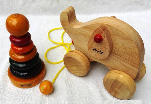 KanuG Stacker & Pull Toy-2006 Rattle