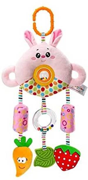 NAVYZONE Baby Crib & Stroller Plush Playing Toy Car Hanging Rattles Rattle