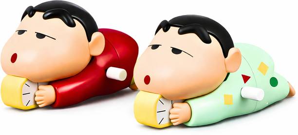 Aganta Key Operated Movable Action Figure |Cute Character Collectible for Boys & Girls Rattle