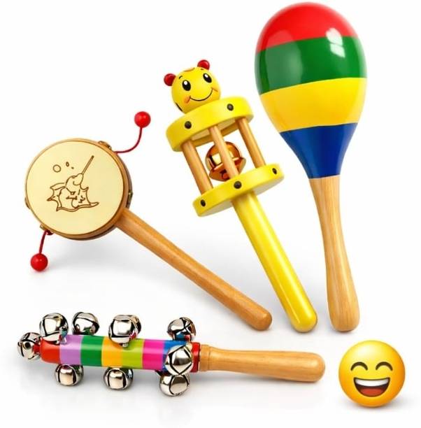 wooden Baby Rattles toys Wooden Baby Rattles Rattle