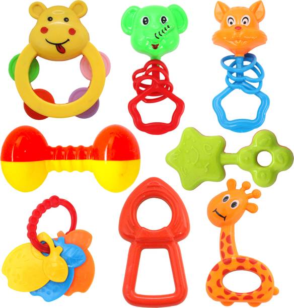 Panthienterprise Baby Sensory Rattle Set | 3 Months+ | Safe & Lightweight Rattle