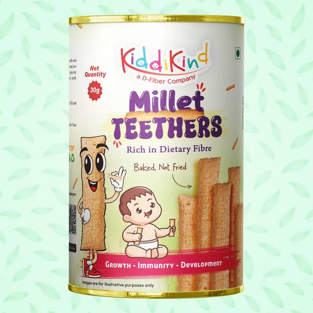 Kiddikind Millet Teethers Baby Finger Foods 60 g