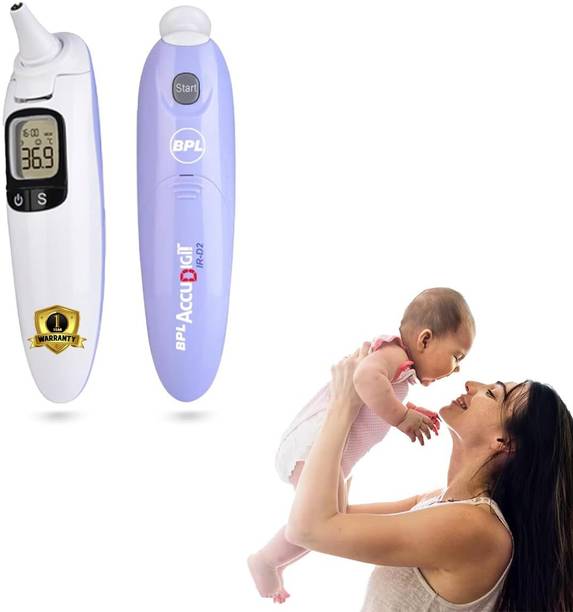 BPL IR-D2 IR-D2 Bpl Accudigit IR-D2 Non Contact Infrared Thermometer (White) | CE Certified Thermometer