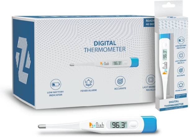 DipNish Digital Thermometer Body Temperature Check Fast Reading Fever Beeper Alert Baby Thermometer