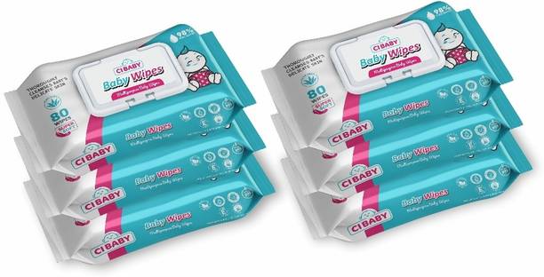 CI BABY Pack of 6 (480 sheet) Wireless Baby Wet Reminder