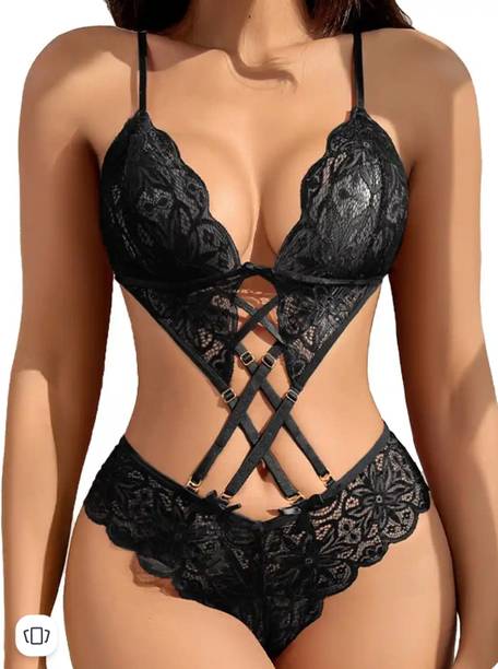 Black Bra & Panty Lingerie Set