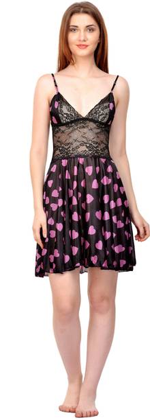 BOLDNBEAUTY Self Design Babydoll