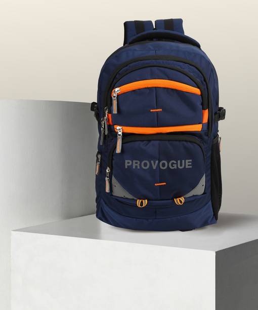 Provogue navy blue backpack price shop
