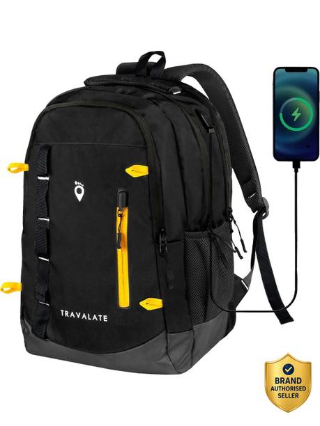 Large 48 L Laptop Backpack Laptop Office/School/Travel/Business Backpack Water Resistant
