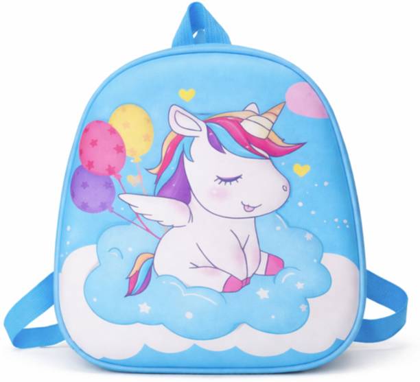 Sri Kriti Enterprises Cute Unicorn Lightweight Kindergarden,Playschool Kids bag 1-5 Yrs Waterproof 5 L Backpack