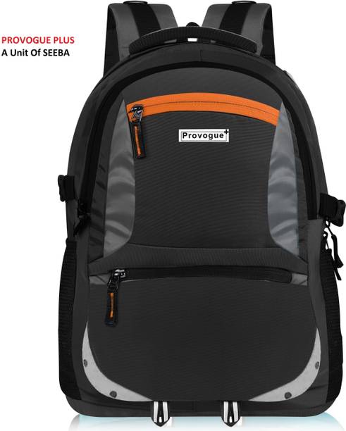 SEEBA Waterproof Febric Spacy Unisex School Bag With Reflective Strip 37 L Laptop Backpack