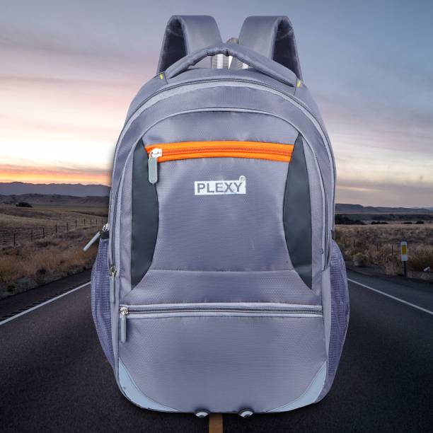 PLEXY unisex Spacy Bagpack with reflective strip Waterproof School Bag