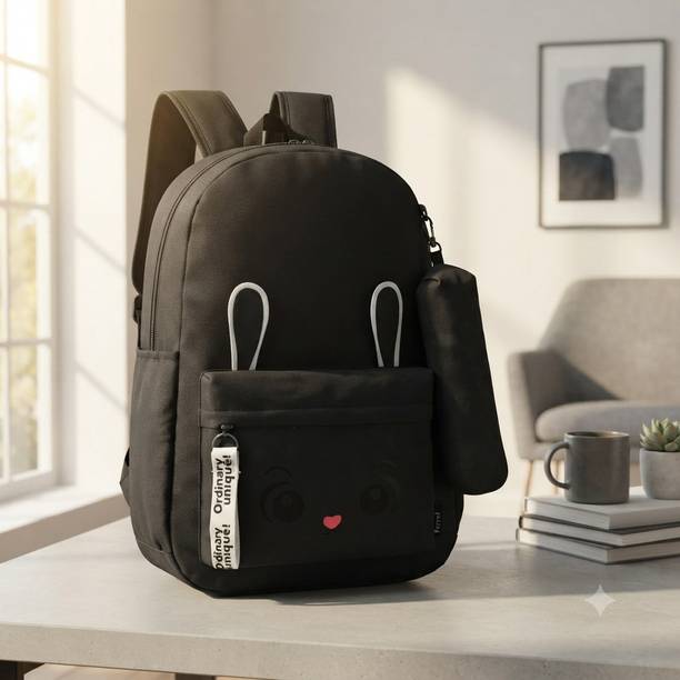 Small 10 L Laptop Backpack Cute Bunny School Backpack
