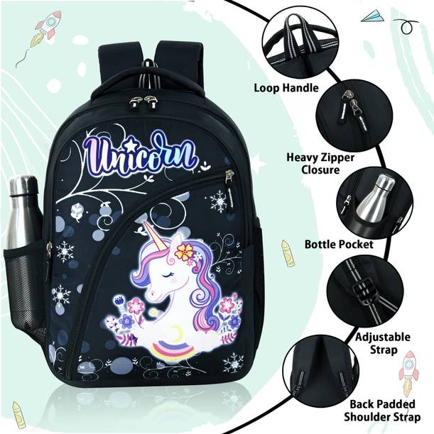faster Medium 22 L Backpack Kids Stylish School Bag 22 L Backpack