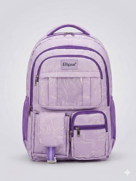 Ellipse Laptop Backpack College Bag Coaching Bag School Tuition Bag Waterproof SchoolBag 36 L Backpack