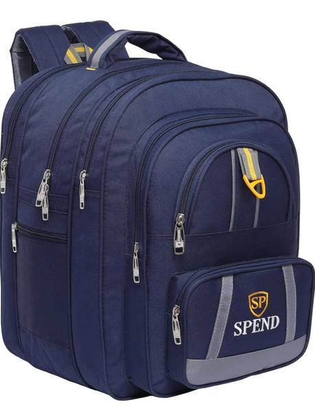 SPEND Large Size High Quality Stylish bag Backpack Class 6th to 10th School Bag(Black) 70 L Backpack