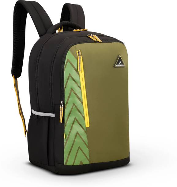 ARISTOCRAT Edupack Casual Backpack for Boys & Girls with 3 Compartments, Side Bottle Pocket 45 L Backpack