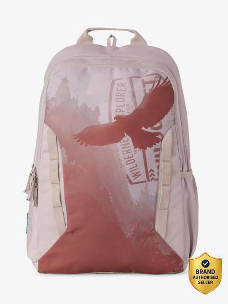 Large 35 L Laptop Backpack Roarer_LPBP_35L_Off White