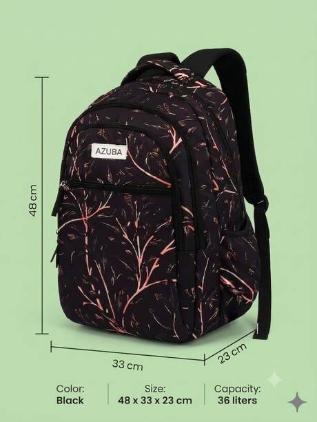 Azuba Premium quality Stylish school, College Backpack for boys and girls. 36.6 L Backpack