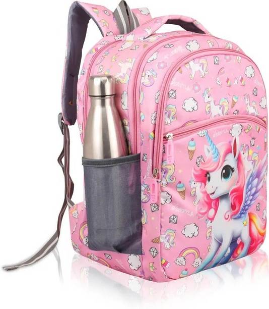 Zavod Unicorn Printed School Bag for Girls School & Travel Bag for Girls 24 L Backpack