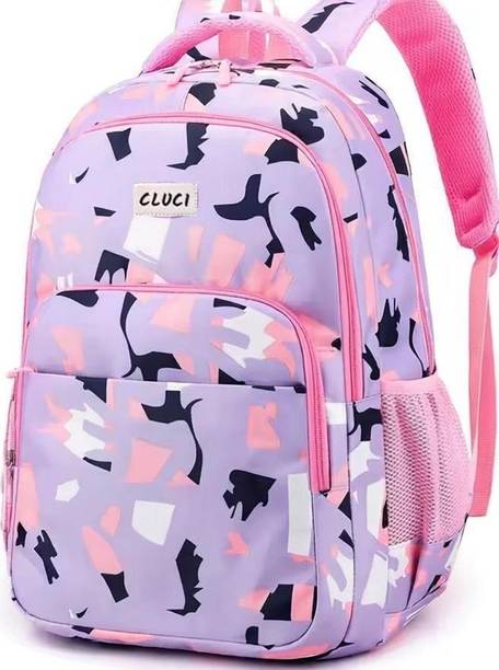 Cluci for Girls College Backpack Coaching Bag School Tuition Bag Waterproof School Bag 35 L Backpack