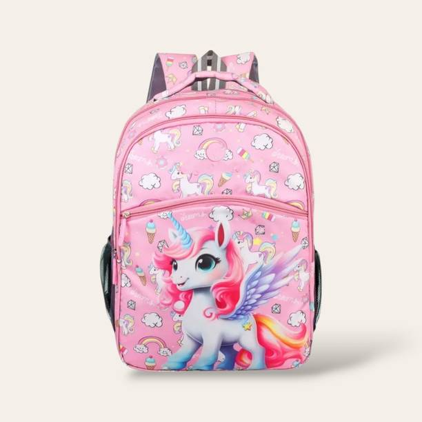 Wayland Unicorn Kids School Backpack for Girls 24 L Backpack