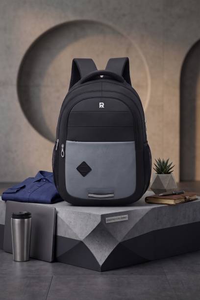 Medium 30 L Laptop Backpack Waterproof Backpack for Men Women with Aesthetic Modern Look for Daily Use