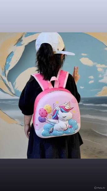 Luman unicorn multipink kids bagpack 18 L Backpack
