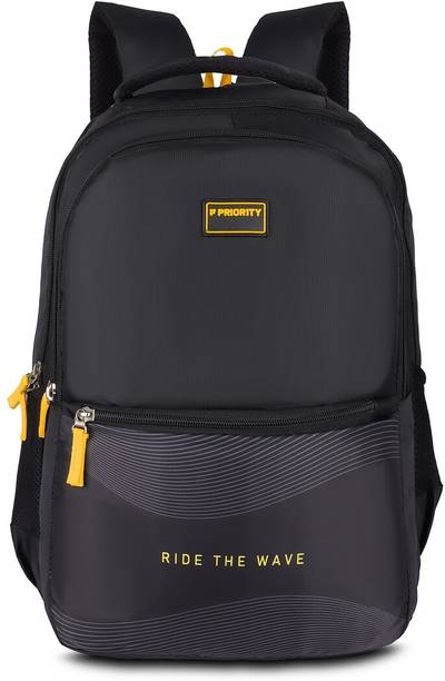 Priority 19 Inch Glorious 002 Colorblock College Black 36 L Backpack
