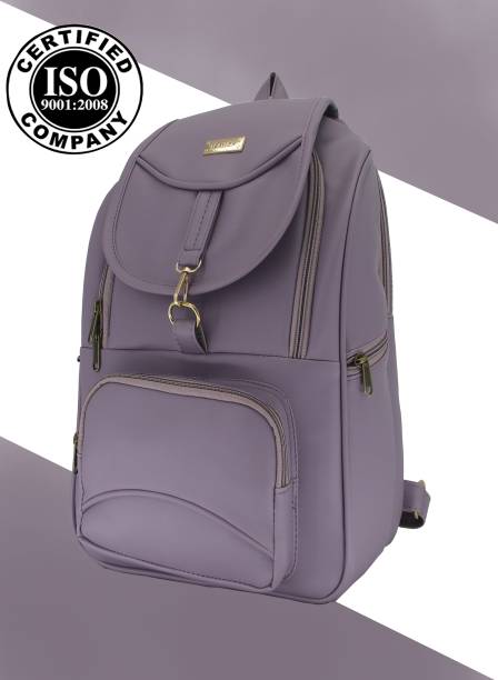 BIBO 18 litter lavender backpack bag for college girls and working women 18 L Backpack