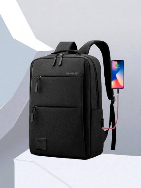 IMPULSE Laptop Backpack Elite 16 Inch Laptop Backpack with USB Charging Bag for Men 25 L Laptop Backpack