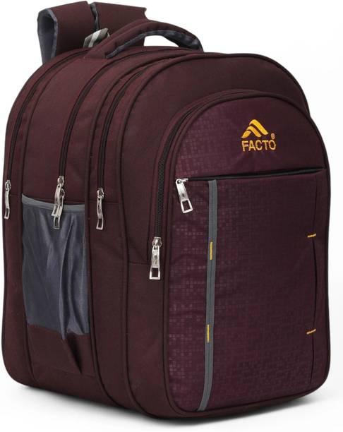 facto High Quality Stylish Casual Waterproof School Bag boys & girls Class 6th to 10th 70 L Backpack