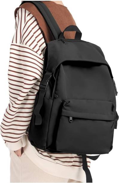 venomo Stylish School College Travel Backpack For Boys/Girls 25 L Backpack (Black) 25 L Backpack