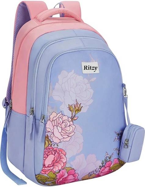 RITZY 40 L GIRLS AND WOMEN Backpack FOR SCHOOL COLLEGE TRAVEL BACKPACK (PURPLE) 40 L Backpack