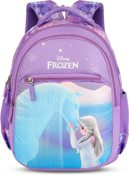 Priority 16 inch Hersheys 005 Disney Princes Elsa Printed Lavender 27 L Backpack