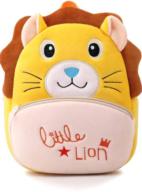 HappyChild Toddler Bag Plush Animal Cartoon Mini Bag for Baby Girl Boy 2-6 Years 10 L Backpack