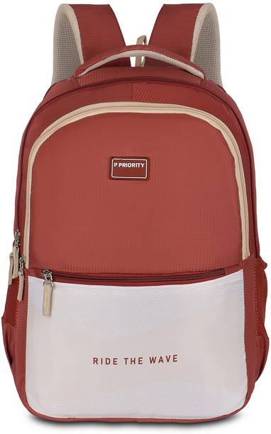 Priority 19 Inch Glorious 002 Colorblock College Brown 36 L Backpack