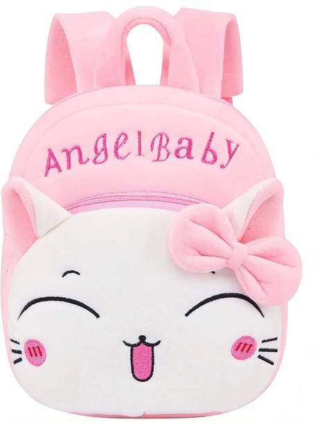 HappyChild Toddler Angle Baby School Bag Age 2 to 5 year for Picnic Traveling Casual Bag 10 L Backpack